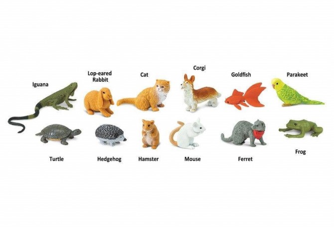 Zestaw Figurek w Tubie TOOB Safari Ltd. - Zwierzęta Domowe